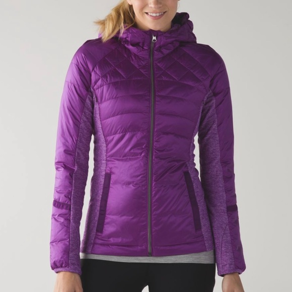 lululemon athletica Jackets & Blazers - Lululemon Down For A Run Tender Violet Jacket